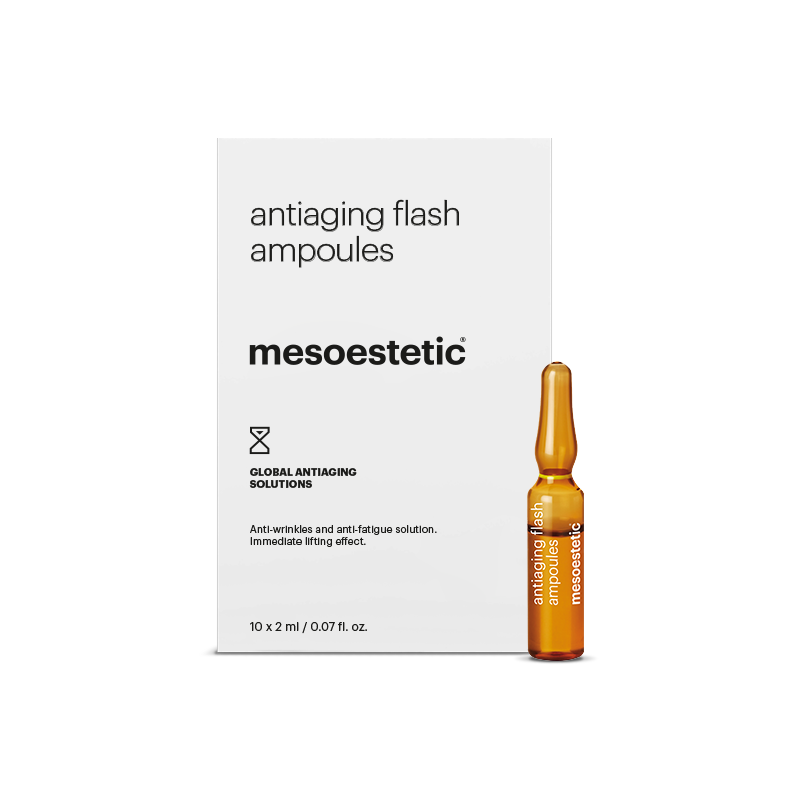 Mesoestetic Antiaging Flash Ampoules (10x2ml) - FillerSAVE